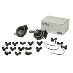 Universal Black Snail Car Horn Color Black Voltage 12V Style Daily Material ABS Current 2.8A Origin Xiamen Model NO. - Image 6