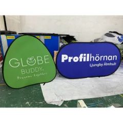 100 100cm Outdoor Promotional Pop up a Banner Stand with Adjustable Height - Foshan Dasi Metal Technology Co., Ltd.