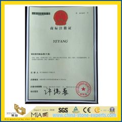 YEYANG Trademark Registration Certificate with NO 8551872 from YEYANG Stone Factory certificate from Xiamen Yeyang Import & Export Co., Ltd.
