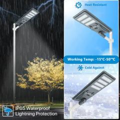 Lithium Battery All in One Solar Street Light 100W 200W Integrated - Image 1