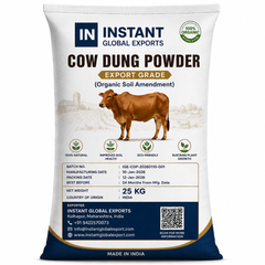 Organic Cow Dung Powder (Dried cow dung sourced from indigenous Indian cattle breeds) - Image 2