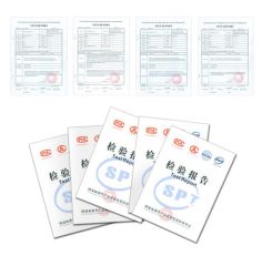 Testing Cetificate certificate of Hand Industrial Co., Limited – certificate photo, supplier certificates section