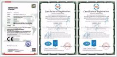 Certificate certificate from Dezhou Runlangde Fitness Equipment Co., Ltd.