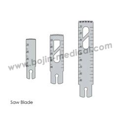Disposable Medical Supplies Saw Blades Maed in China Group Adult Color Silver Model NO. BJ Origin Shanghai Name Saw - Shanghai Bojin Electric Instrument & Device Co., Ltd.