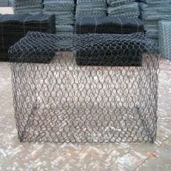 Buy Black Gabion Baskets for Erosion Control Origin China Width 1000 mm Height 1000 mm Technics Woven Tie Wire 2.2 mm HS Code 73144100 - Image 3