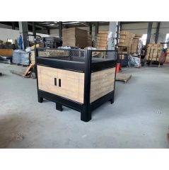 Modern Shop Counter Design Promotion Desk Foldable Portable Trade Show Promotion Table - Image 4
