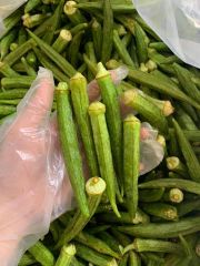 Top Sales Dried Okra Chips / Okra power / Freeze Dried Okra Type Okra Shape CHIP Style Dried Weight (kg) 5 Color Natural - Image 4