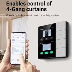 Touch Screen Home Controller Smart Switch for Tuya Devices with 4 Physical Buttons - Image 4