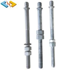 High Voltage Electrical Accessories Hot DIP Galvanized Pin Type Insulator Spindle - Wuhan Line Power Transmission Equipment Co., Ltd.