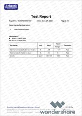 FDA for CAP03 certificate of Shenzhen ES AQUA Machinery Co., Ltd. – certificate photo, supplier certificates section