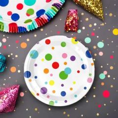 Wholesale Biodegradable Food Grade Disposable Customized Printing Paper Plates - Image 3