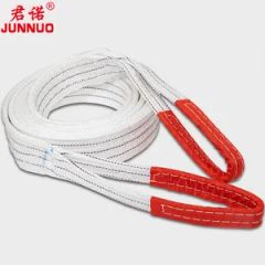 8 Ton White Color Double Layer Flat Webbing Sling - Image 2