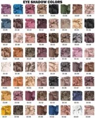 New Arrive 20 Color Glitter Eyeshadow in Paper Cardboard Palette Packing - Image 3