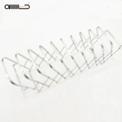 Customize Office File Storage Rack Stainless Steel Desktop Bookshelf - Image 3