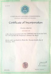 Setcorp Ltd  certificate of Setcorp Ltd – certificate photo, supplier certificates section