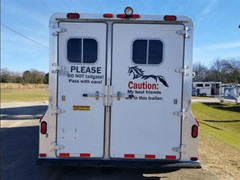 Two Horse Trailers / 2001 4 Star 2 Horse Bumper Pull Slant Load - Image 5