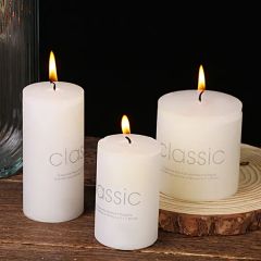 Decorative Pillar Candles White Circle Round Color White Model NO. SF Origin China Size Any Size Shape Cylinder Function Lighting - Image 5