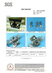 HT-02.022B Test Report certificate from Jiangmen Tianhao Hardware And Electric Appliance Co.,Ltd