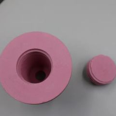 Customized Pink 95% Alumina Ceramic Sets Screws and Nuts Thread Ceramic Cap - Image 4