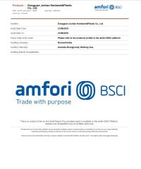 BSCI certificate from Dongguan Jiehao Technology Co., Ltd.