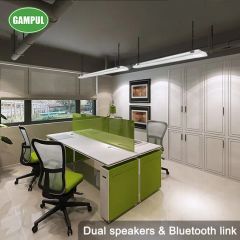 Waterproof LED Shop Light Bluetooth Function Tri-Proof Fixture Linear - Image 6