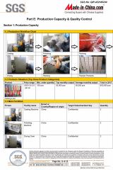 SGS certificate from Weihai Jinjiang Fishing Tackle Co., Ltd.