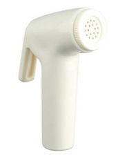 Plastic Health Faucet Brand POLO Style Conti Color White And Ivory Finish Premium Chrome Number of Handles Single Handle, Double - Image 1