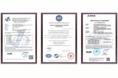 QUALITY MANAGEMENT SYSTEW CERTIFICAT/CERTIFICATE OF CONFORMITY/ROHS certificate from Dongguan DESUN Electronic Technology Co., Ltd