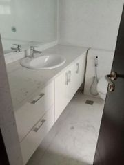 Modern Bathroom White Vanities Color White Material HDHMR Size 2 Feet (Height) Mount Type Wall Mounted Number Of Shelves 2 - Image 1