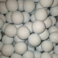 Two Color Black Ball Golf Ball Custom 2 Piece Putting Practice Half Colored Golf Balls - Image 4