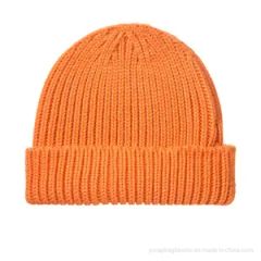 Custom Wholesale Fashion Winter Warm Sport Rib Cool Beanie Knitted Cap Hat - Image 5