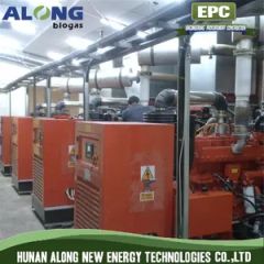 125kVA 100kw Biogas Generator Set with CHP Unit Heat Recovery System - Image 6
