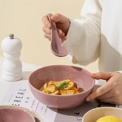 High Quality Restaurant Tableware Plates Bowls Sets Ceramic Dinnerware for Gift - Image 3
