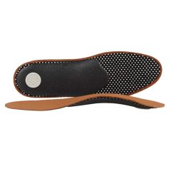 Customized Orthotic Insoles - Quilted Leather Padded Arch Support - Image 2