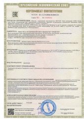 EAC certificate of Henan Taiguo Boiler Group Co., Ltd – certificate photo, supplier certificates section