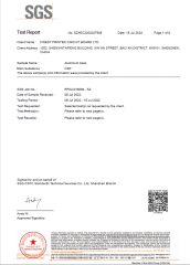 Aluminum  OSP  RoHS test report certificate from Finest Printed Circuit Board Ltd.