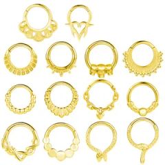 Elegant Cast Stainless Steel Nose Ring Safe Comfortable Daily Accessory - Image 6