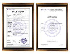 MSDS Report certificate of Nanchang Lvbu Import and Export Co., Ltd. – certificate photo, supplier certificates section