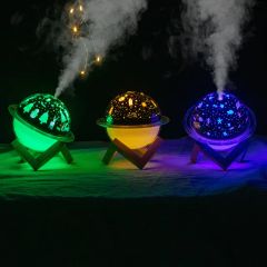 Projection Moon Lamp Humidifier Christmas Projection Diffuser USB Humidifier Industrial Cute Humidifier - Image 6