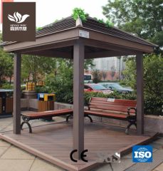 Wood Plastic Composite Durable Outdoor Pavilion Size Customized Trademark Senyu Color Customized Duration 15 Years Cover Material - Image 4