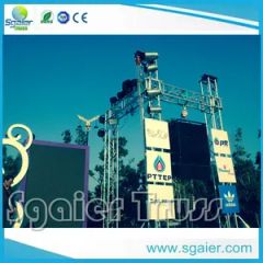 Aluminum Truss Arch Truss Tower System Aluminum Rigging OEM Yes Color Silver Shape Square Length 0.5-4m Model NO. SF01 HS Code 76109000 - Image 3