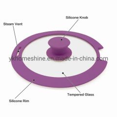 Tempered Pan Cover Pot Cookware Parts - Image 6