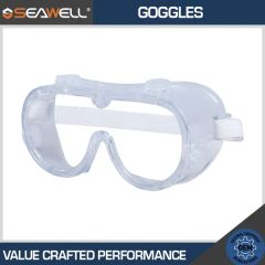 Adjustable Industrial Eye Protection Comfortable Goggles Origin China Lens Material PC Trademark SEAWELL Wearing Style Headband - Image 6