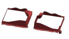 Air Outlet Two Component Injection Molding 2K Plastic Part - Image 1