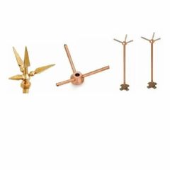 Copper Ese Lightning Arresters Material Copper Finish Polished Appearance Modern Rated Voltage 9 kV Protection Class Class - Image 2