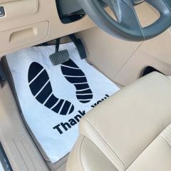 Disposable Protective Auto Floor Mats Paper Floor Mat Roll for Car Interior Protection - Image 2
