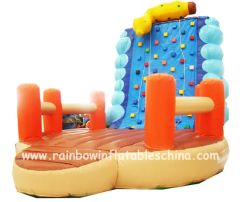 New Design Outdoor Sport Game Inflatable Climbing Wall Inflatable Obstacle Course - Image 1