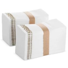 Luxury Hotel Disposable Printed Paper Napkins - Image 1