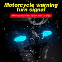 Car Amber Turn Signal Projector Light Ground Indicator Lamp Motorcycle Turn Signals LED Light - Image 6