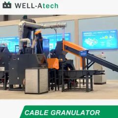 Plastic Separation Machine Small Cable Granulator Scrap Metal Recycling Machine Copper Wire Granulator - Anhui Well Advanced Technology Co., Ltd